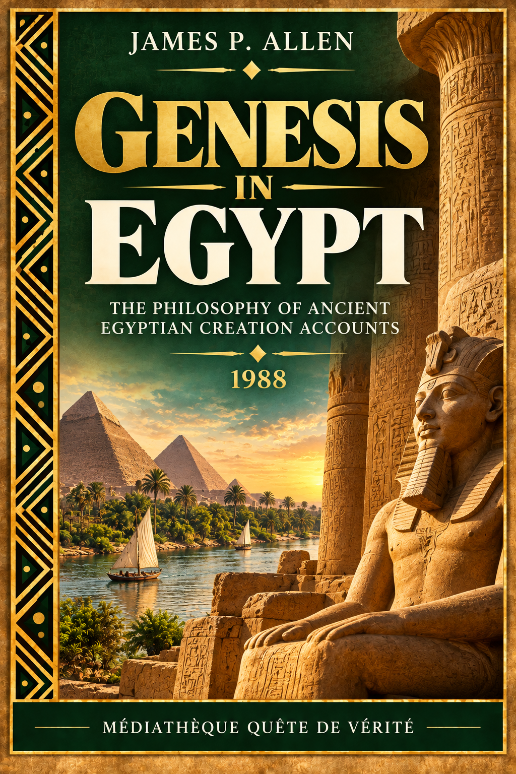 Genesis in Egypt: The Philosophy of Ancient Egyptian Creation Accounts